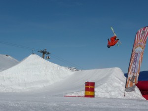 Backflip in Livigno